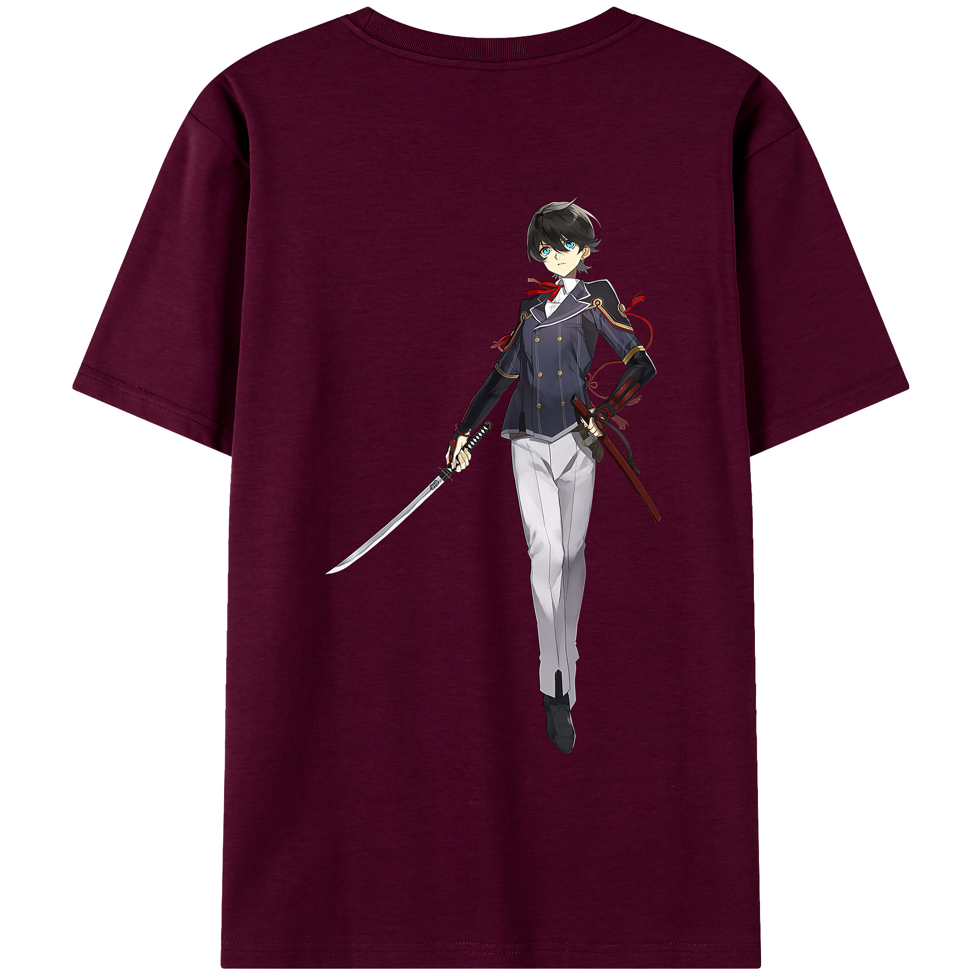 （画像用） 刀剣乱舞 Touken Ranbu レディース半袖Tシャツ(バックプリント)